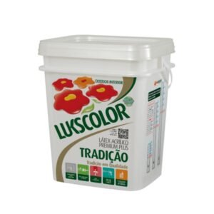 Tinta lavável Branca Luckscolor 18L
